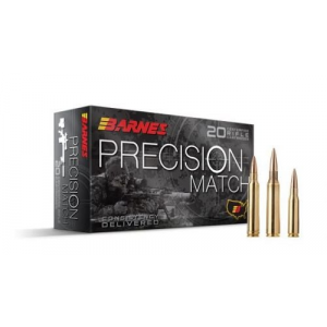 nes Precision Match Open Tip Match Boat Tail Hollow Point 6mm Creedmoor 20 Round Box Ammo