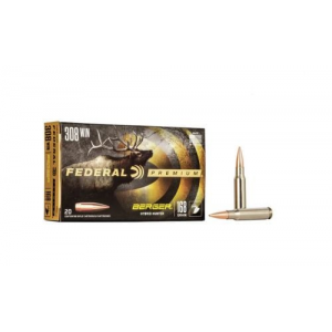 eral Premium Berger Hybrid Hunter 308 Win 168 Gr Berger Hybrid Hunter 20 Bx/ 10 Cs Ammo