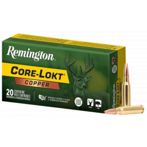 ington Ammunition R27854 Core-Lokt 308 Win 150 Gr Copper (HP) 20 Per Box/ 10 Cs Ammo