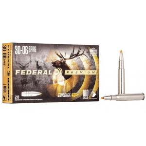 eral Vital-Shok Trophy Bonded Tip 20RD 180gr .30-06 Springfield Ammo