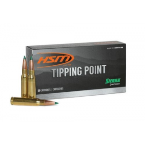  Tipping Point 30-06 Springfield 165 Gr Sierra GameChanger 20 Bx/ 20 Cs Ammo