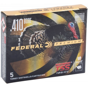 eral Premium Turkey Heavyweight TSS 410 Gauge 3 13/16 Oz 8 Shot 5rd Ammo