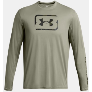 UA Fish Pro Freedom Long Sleeve, Men's, Grove Green, 3XL - Under Armour