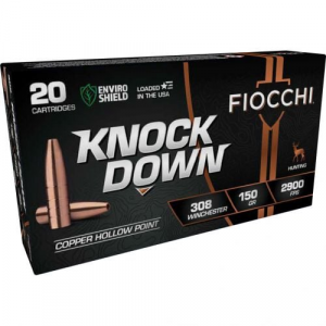 cchi Knock Down Rifle 308 Win. 150 Gr. Copper Hollow Point 20 Rd. Ammo