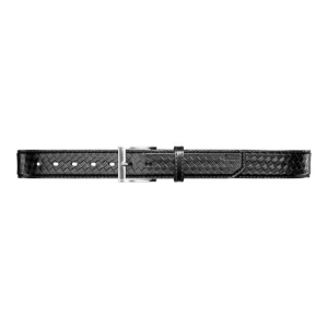 5.11 Basketweave Leather Belt Black Large - 5.11 Tactical