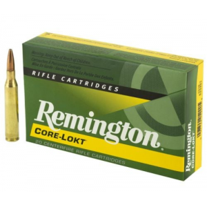 ington Core-Lokt Jacketed Soft Point 25-06 Remington 20 Round Box Ammo