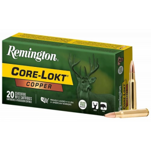 ington Ammunition R27853 Core-Lokt 30-06 Springfield 150 Gr Copper (HP) 20 Per Box/ 10 Cs Ammo