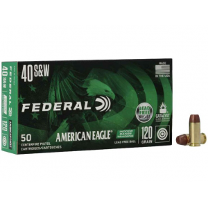 eral American Eagle IRT Total Metal Jacket 40 S&W 50 Round Box Ammo