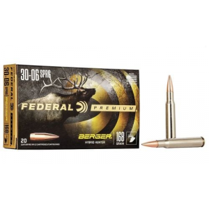 eral Premium Berger Hybrid Hunter 30-06 Springfield 168 Gr Berger Hybrid Hunter 20 Bx/ 10 Cs Ammo