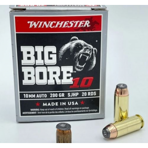 chester Big Bore 10mm 200gr SJHP 20rd Box Ammo