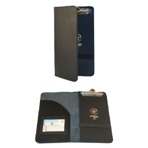 Citation Book W/Pocket & Id With Clip - Boston Leather