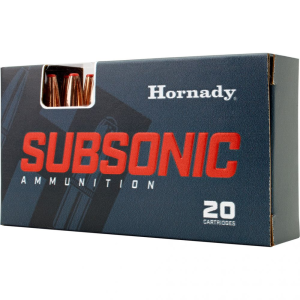Hornady Subsonic Rifle Ammo 450 Bushmaster Sub-X 20 rd. - Hornady