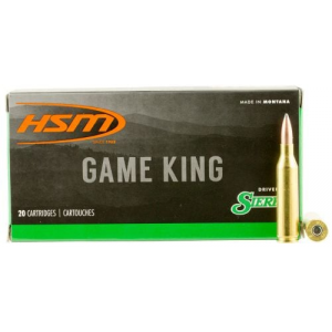  Game King 243 Win 100 Gr Sierra GameKing Spitzer Boat-Tail 20 Bx/ 25 Cs Ammo