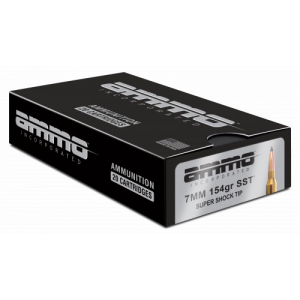 o Inc 7MM154SSTA20 Signature 7mm Rem Mag 154 Gr Super Shock Tip (SST) 20 Per Box/10 Cs Ammo