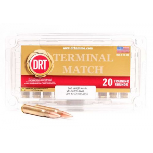  Terminal Match Hollow Point 308 Winchester 20 Round Box Ammo