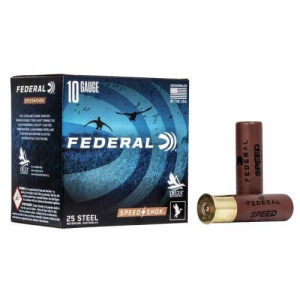 eral Waterfowl Speed-Shok Steel 10 Gauge #BBB 25 Round Box Ammo