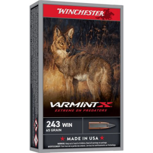 chester Varmint X 243 Win 65 Gr Extreme Point 20 Per Box Ammo