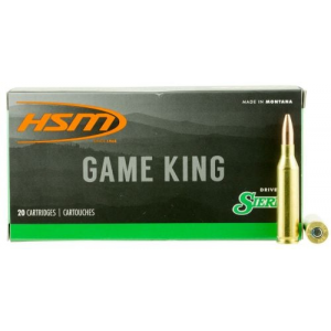  GameKing 243 Win Ammunition 20 Rounds 85 Grain Sierra HPBT 3000 Fps Ammo