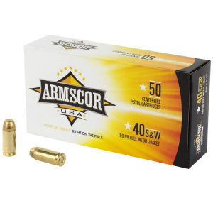 SCOR 10MM 180GR FMJ 50rd Box Ammo