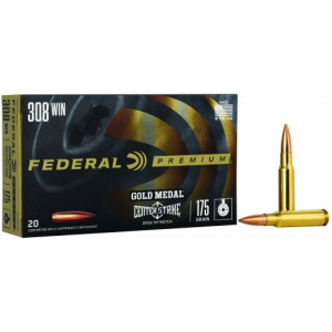 ERAL GOLD MEDAL PREMIUM 308 WINCHESTER 175GR 20RD BOX Ammo