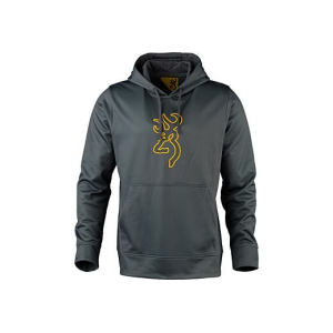 Browning Tech Hoodie Grey Size: Large - Browning