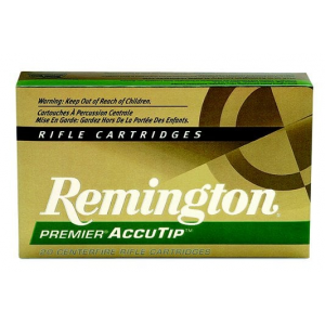 ington Premier Accutip 22-250 Remington 50 Grain 20rd Box Ammo