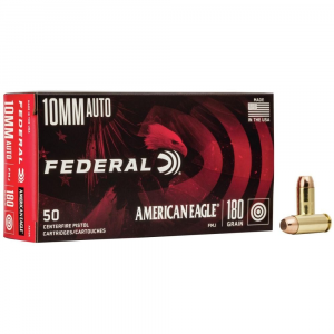 eral American Eagle 10mm 180gr FMJ 50rd Box Ammo