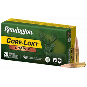 ington Ammunition R27857 Core-Lokt 300 Blackout 120 Gr Copper (HP) 20 Per Box/ 10 Cs Ammo