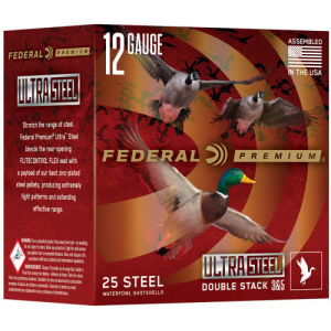 eral Ultra Steel 12 Gauge 3 1 1/4 Oz 25 Per Box Ammo