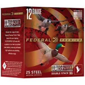 eral Ultra Steel 12 Gauge 3 1 1/4 Oz 25 Per Box Ammo