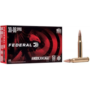 rican Eagle FMJ Boat-Tail 20RD 150gr .30-06 Springfield Ammo