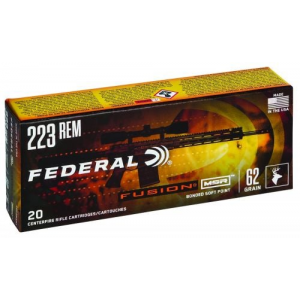 eral Fusion MSR 20RD 62gr .223 Remington Ammo