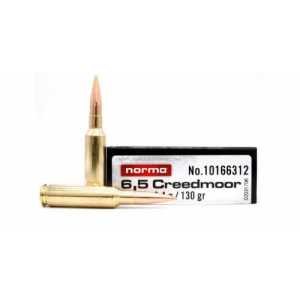 ma Ammunition (RUAG) Match Hybrid Target 6.5 Creedmoor 130 Gr Hollow Point Boat-Tail (HPBT) 20 Bx/ 10 Cs Ammo