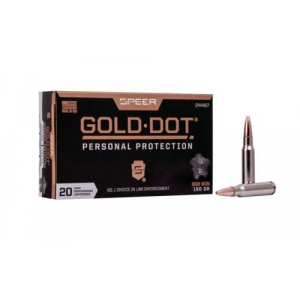 eral Gold Dot 308 Win 150 Gr Speer Gold Dot 20 Bx/ 10 Cs Ammo