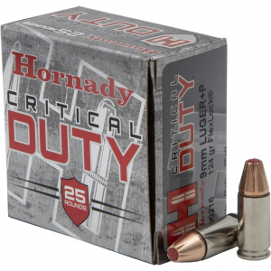 nady Critical Duty Handgun 9mm P 124 Gr. Flexlock 25 Rd. Ammo