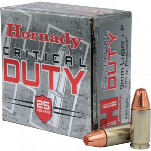 nady Critical Duty Pistol 9mm P 135 Gr. FlexLock 25 Rd. Ammo