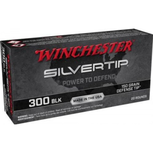 chester Silvertip 300 AAC Blackout 150gr Defense Tip 20rd Box Ammo