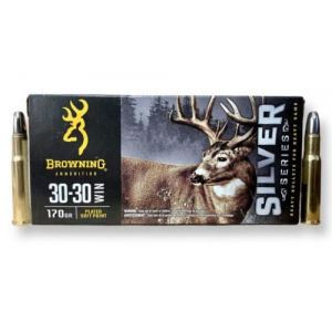 wning Silver Series 30-30Win 170gr Plated Soft Point 20rd Box Ammo