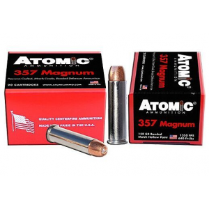 mic Ammunition 357 Magnum 158 Grain Bonded Jacketed Hollow Point Box Of 20 Ammo