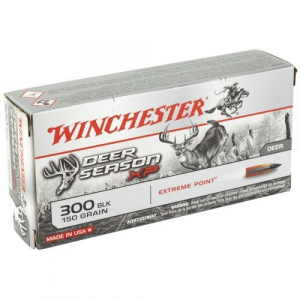 chester Deer Season XP 300 AAC Blackout 150gr Extreme Point 20 Round Box Ammo