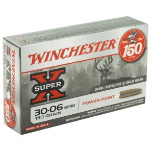 chester Super-X .30-06 Springfield 150 Grain Power-Point 20rd Box Ammo