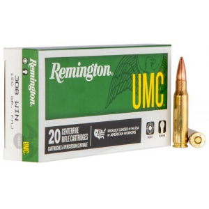 ington UMC Full Metal Jacket 308 Winchester 20 Round Box Ammo