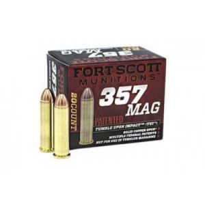 t Scott 357mag 125gr Solid Copper 20rd Box Ammo