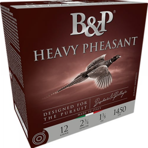  Ammunition Heavy Pheasant 12 Gauge 3 1 5/8 Oz 4 Shot 25 Per Box/ 10 Case Ammo