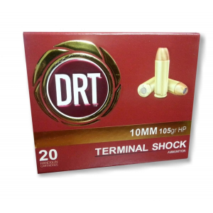  10mm 105GR Terminal Shock 20 Round Box Ammo