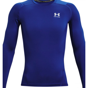 UA Men's HeatGear Armour Long Sleeve Royal/White 2XL - Under Armour