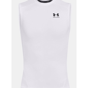 UA HeatGear Sleeveless, Men's, White, XL - Under Armour