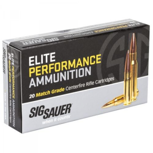  Sauer Elite Match Grade Open Tip Match Hollow Point 300 AAC Blackout 20 Round Box Ammo