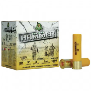 I-Shot Hevi-Hammer 20 Gauge 3 1 Oz 3 Shot 25 Bx/ 10 Cs Ammo