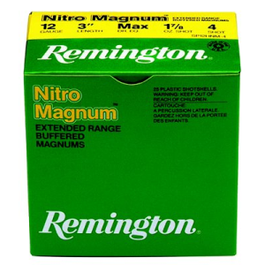 Remington Nitro Heavy Magnum 20 Ga. 3" 1 1/4 oz, #4 Lead Sho - Remington